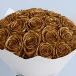 Luxe Gold Rose Bouquet 4 4