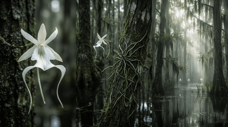 4. Ghost Orchid Dendrophylax lindenii
