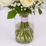 Classic White Roses in Vase 2 5