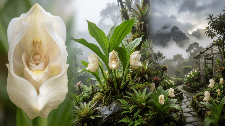 7. Swaddled Babies Anguloa uniflora