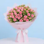 pink-spray-rose-bouquet