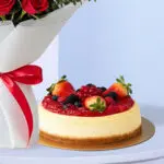 Red Roses & Cake Combo 3 03
