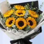 Majestic Sunflower Bouquet 4 04