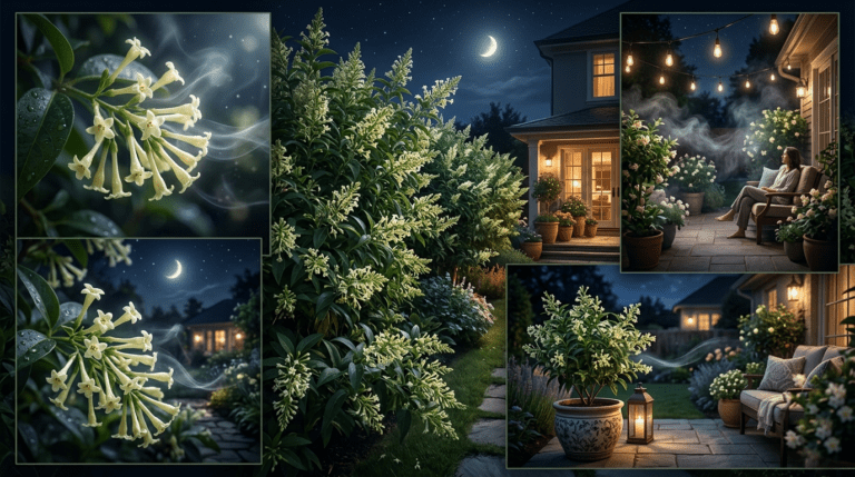 4. Night Blooming Jasmine Cestrum nocturnum