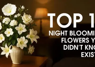 “Top 10 rare and beautiful night-blooming flowers that bloom after sunset, showcasing unique fragrance and charm.”