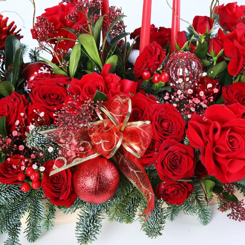 christmas-candle-flower-tray_05 christmas candle flower tray 05