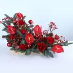 Red Anthurium & Rose Christmas Tray 2 red-christmas-tray_02