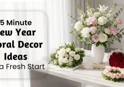 5 Minute New Year Floral Decor Ideas for a Fresh Start 1
