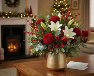 Luxury Christmas Flower Arrangements — Effortless and Heartfelt 9