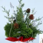 Christmas Arrangement with Signature Plum Cake (1.2 Kg) 3 christmas-jenifer-leaves-plum-cake-combo_03