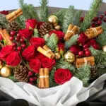 Cinnamon Spice Christmas Rose Bouquet 4 cinnamon-spice-christmas-rose-bouquet_04