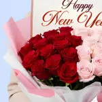 Red & Pink Roses New Year Celebration Bouquet 4 new-year-red-pink-roses-bouquet_04