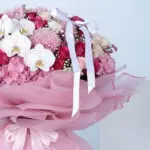 Pink Hydrangea & Rose Mixed Bouquet 2 pink-hydrangea-rose-gypso-mixed-flower-bouquet_02