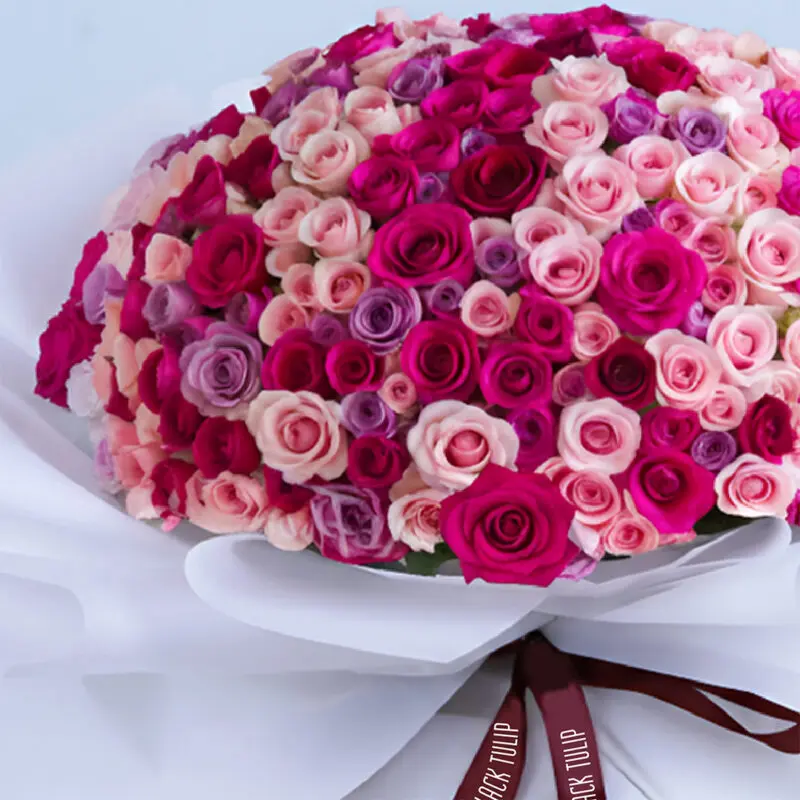 pink-purple-rose-bouquet_02 pink purple rose bouquet 02