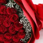 Romantic 30 Red Roses with Gypso 4 04