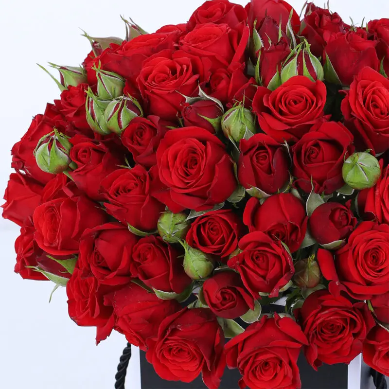 20-red-spray-roses-black-box_05 20 red spray roses black box 05