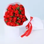 30 Red Tulips Romance Bouquet 3 30-red-tulips-valentines-day-bouquet_03