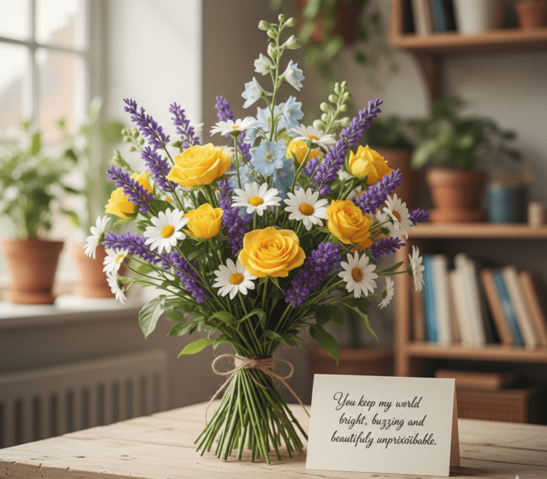 Gemini zodiac flowers featuring playful lavender and mixed blooms for vibrant personalities.