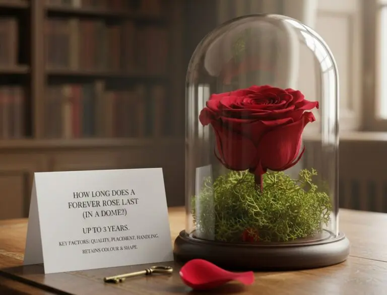 How Long Does a Forever Rose Last (in a Dome)?