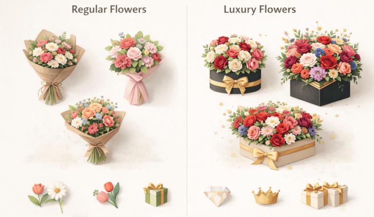 Regular Flowers vs Luxury Flowers – A Quick Comparison 1