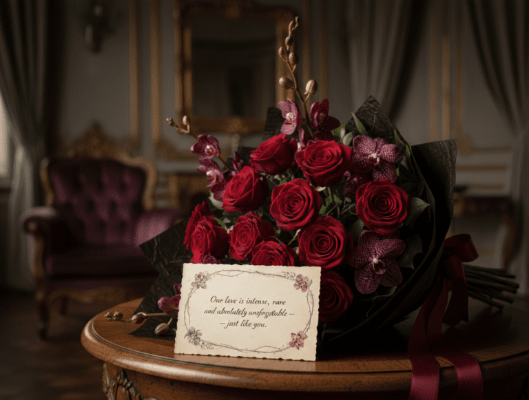 Scorpio October 23 – November 21 – Deep Roses Mysterious Orchids