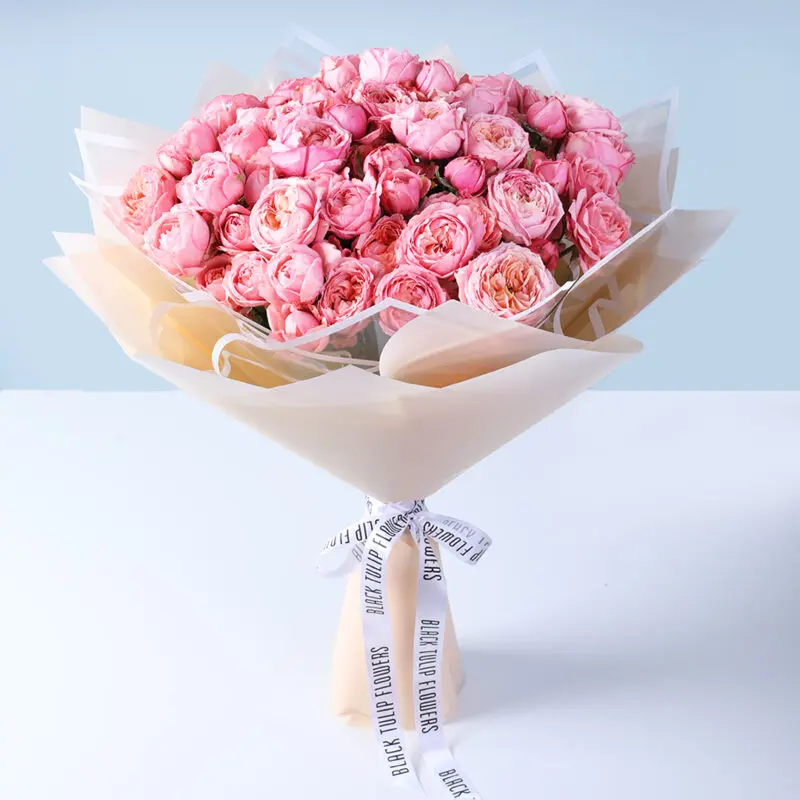 bombastic-light-pink-rose-peony-red-teddy-combo_02 bombastic light pink rose peony red teddy combo 02