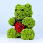 Green Flower Teddy Rose Heart 2 green-teddy-rose-heart_02