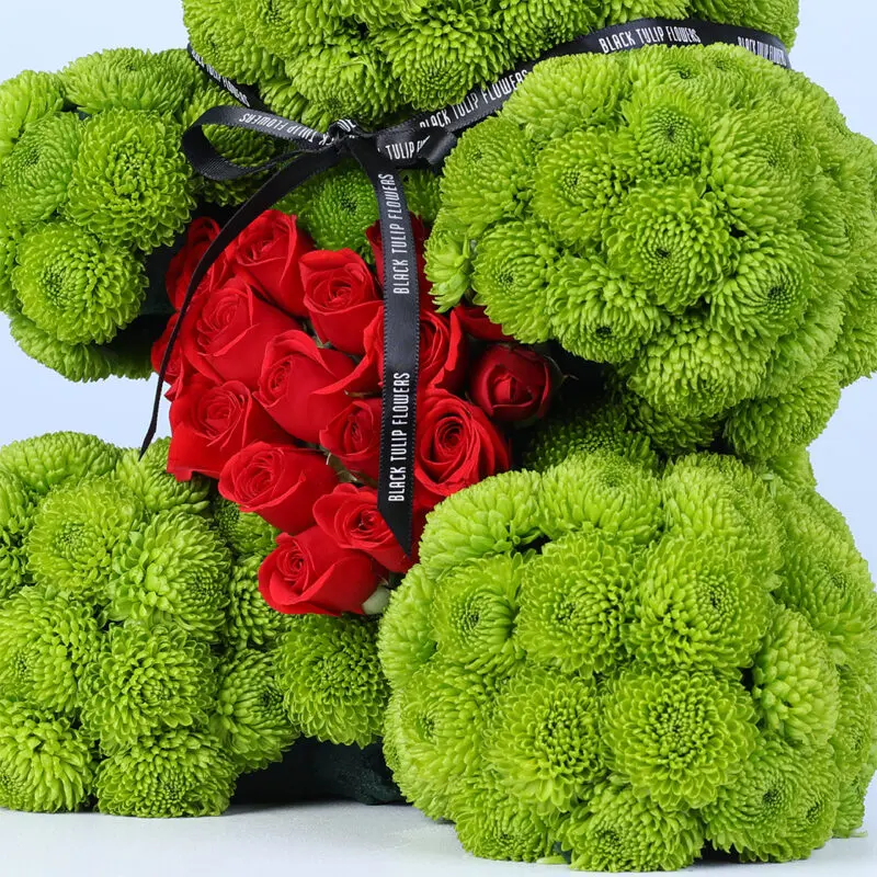 green-teddy-rose-heart_04 green teddy rose heart 04