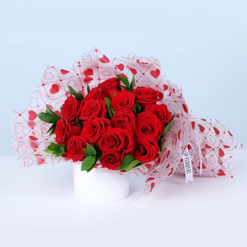 heart-style-red-roses-bouquet_02 heart style red roses bouquet 02