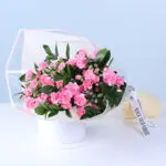Light Pink Carnations & Red Teddy Combo 3 light-pink-carnations-red-teddy-vday-combo_03