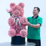 Light Pink Spray Rose Teddy Box 1 light-pink-spray-rose-teddy-box