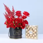 Luxury Red Roses Box with Premium Ferrero 1 luxury-red-roses-box-premium-chocolates