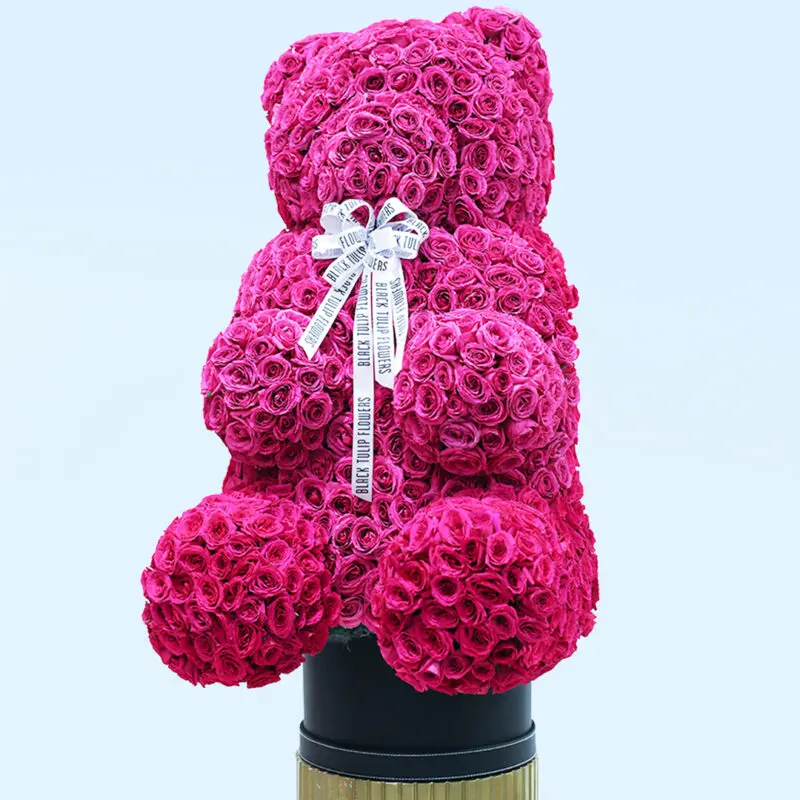 pink-spray-rose-teddy_03 pink spray rose teddy 03
