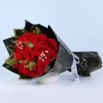 Red Roses in Black Wrap Bouquet 3 red-rose-black-wrap-bouquet-03