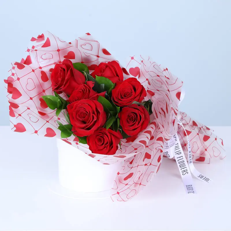 red-roses-heart-wrap-bouquet_02 red roses heart wrap bouquet 02