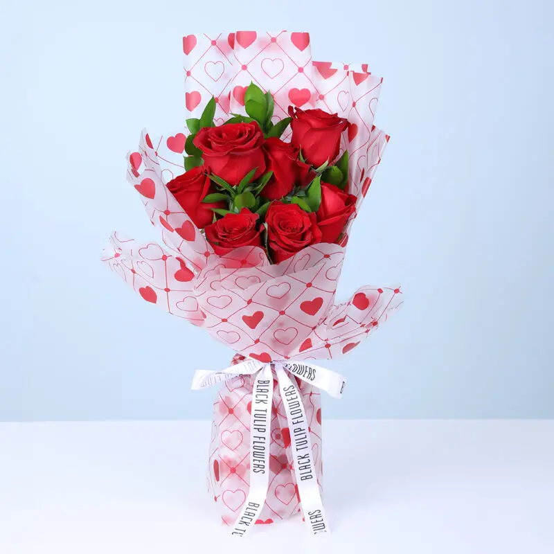 red-roses-heart-wrap-bouquet_03 red roses heart wrap bouquet 03