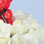 White Rose Flower Box with Red Teddy 3 white-rose-flower-box-red-teddy_03