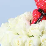 White Rose Flower Box with Red Teddy 4 white-rose-flower-box-red-teddy_04