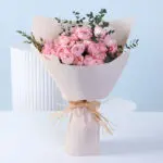 Blush Pink Garden Rose Bouquet 1 blush-pink-rose-bouquet