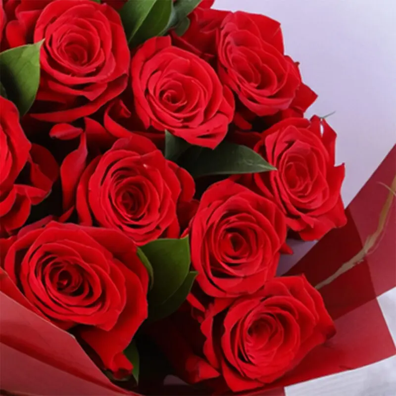 love note 10 red roses bouquet 05