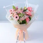 Soft Pink Celebration Bouquet 3 pink-gerbera-roses-lily-mixed-flower-bouquet_03