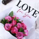 Purple Romance Roses Bouquet with LOVE Card 2 purple-roses-message-card-bouquet-valentines_02