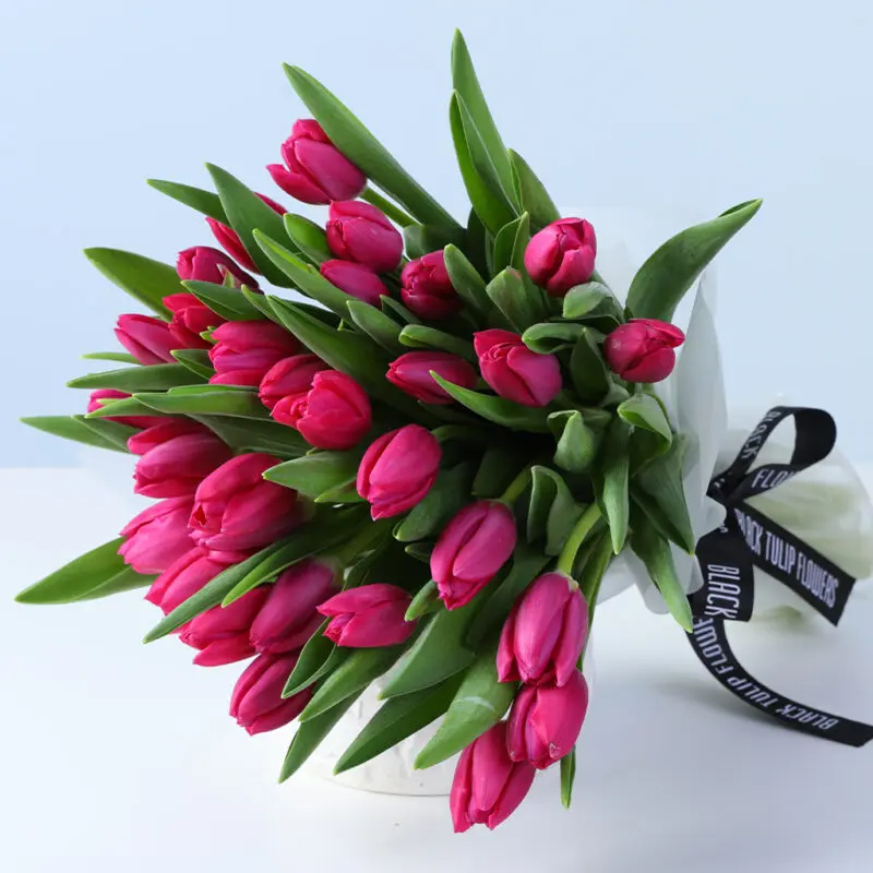 30-purple-tulips-bouquet_03 30 purple tulips bouquet 03