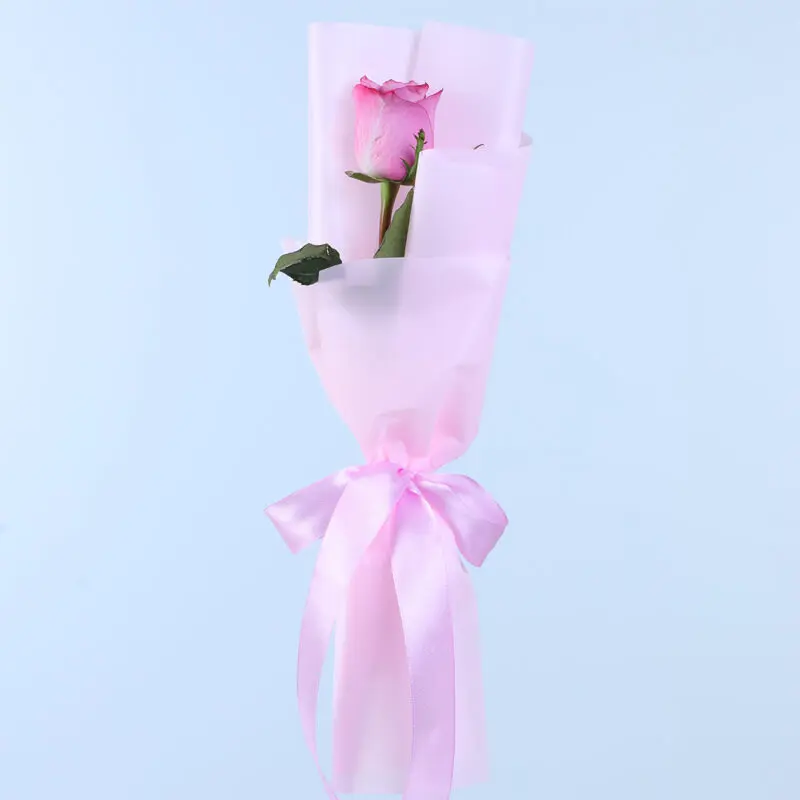 single purple rose bouquet 2026 02