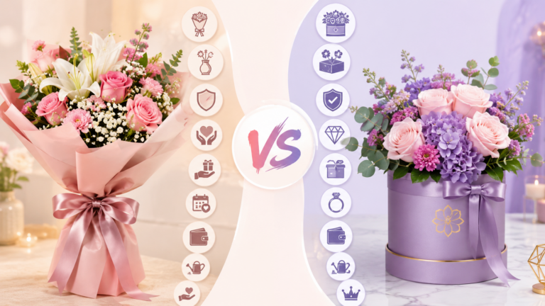 Flower Box vs Bouquet Which One Should You Choose 2 1