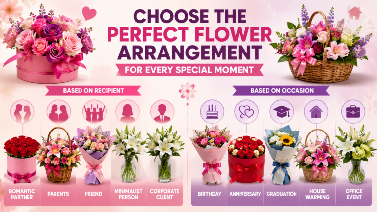 How to Choose the Right Flower Arrangement for Someone
