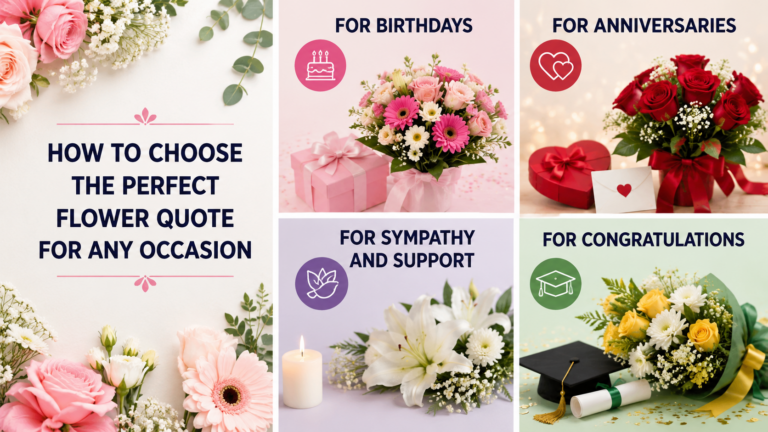How to Choose the Perfect Flower Quote for Any Occasion 2