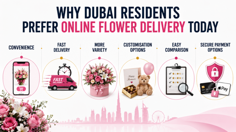 Why Dubai Residents Prefer Online Flower Delivery Today