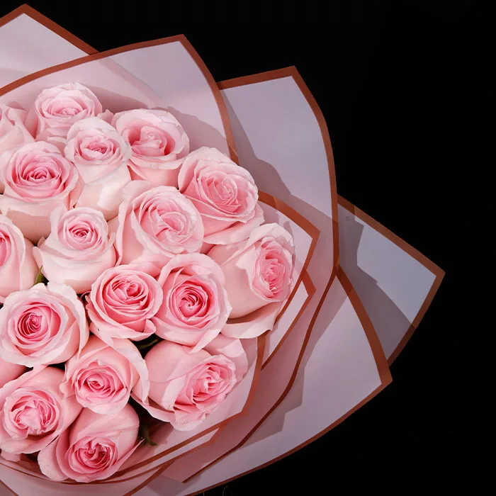 Pink discount rose bouquet