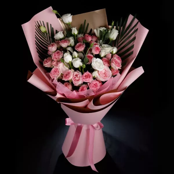 20 stems spray roses bouquet 4 jpg